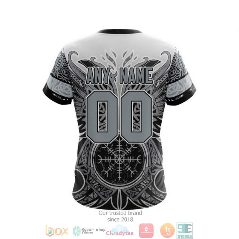 Personalized Los Angeles Kings NHL Norse Viking Symbols custom 3D shirt hoodie 1 2 3 4 5 6 7 8