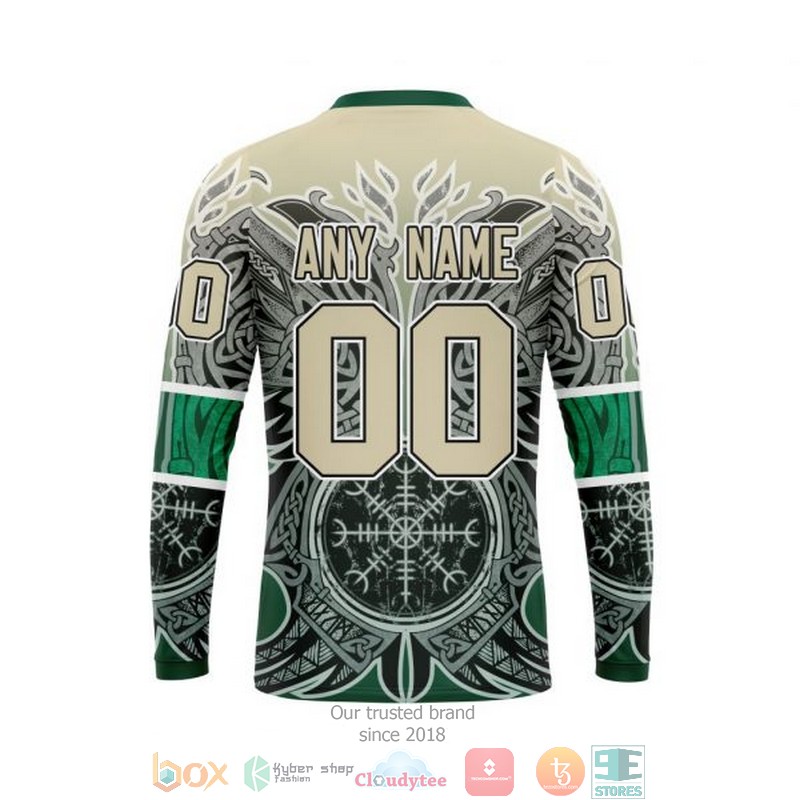 Personalized Minnesota Wild NHL Norse Viking Symbols custom 3D shirt hoodie 1 2 3 4 5 6