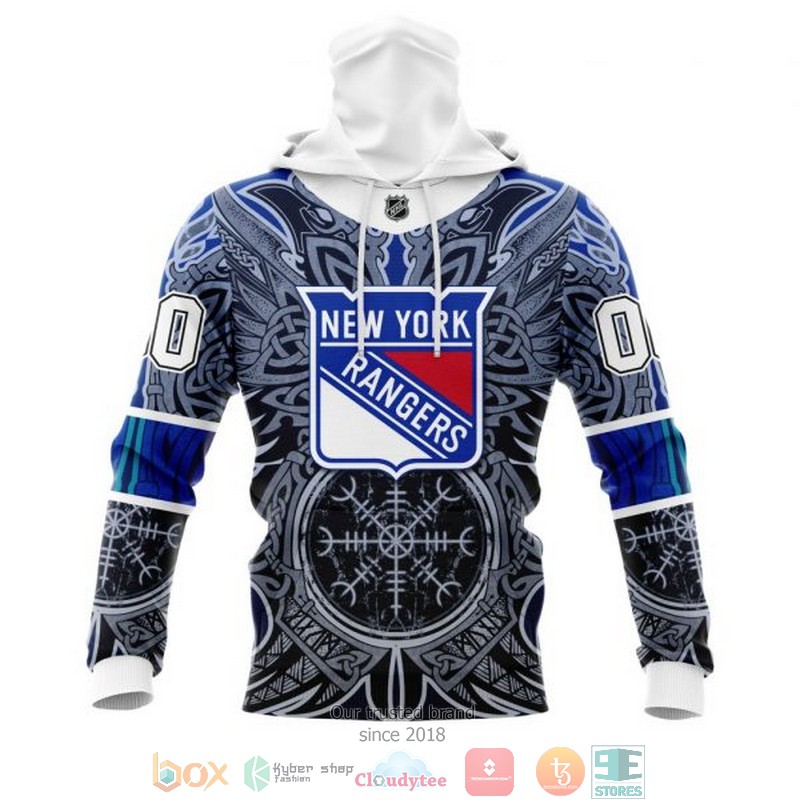 Personalized New York Rangers NHL Norse Viking Symbols custom 3D shirt hoodie 1 2 3