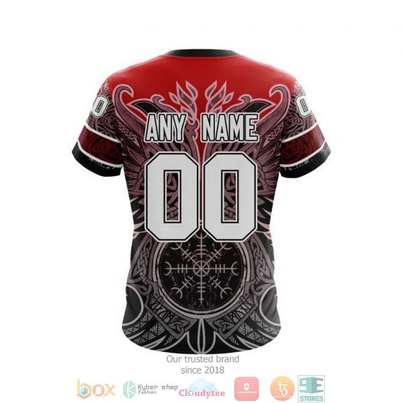 Personalized Ottawa Senators NHL Norse Viking Symbols custom 3D shirt hoodie 1 2 3 4 5 6 7 8