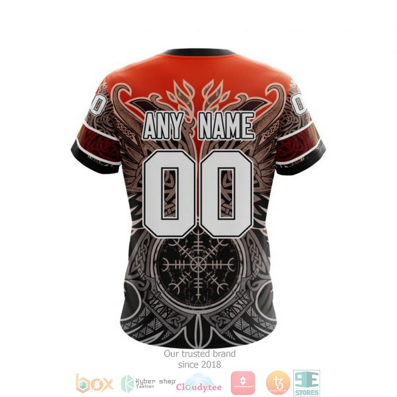 Personalized Philadelphia Flyers NHL Norse Viking Symbols custom 3D shirt hoodie 1 2 3 4 5 6 7 8