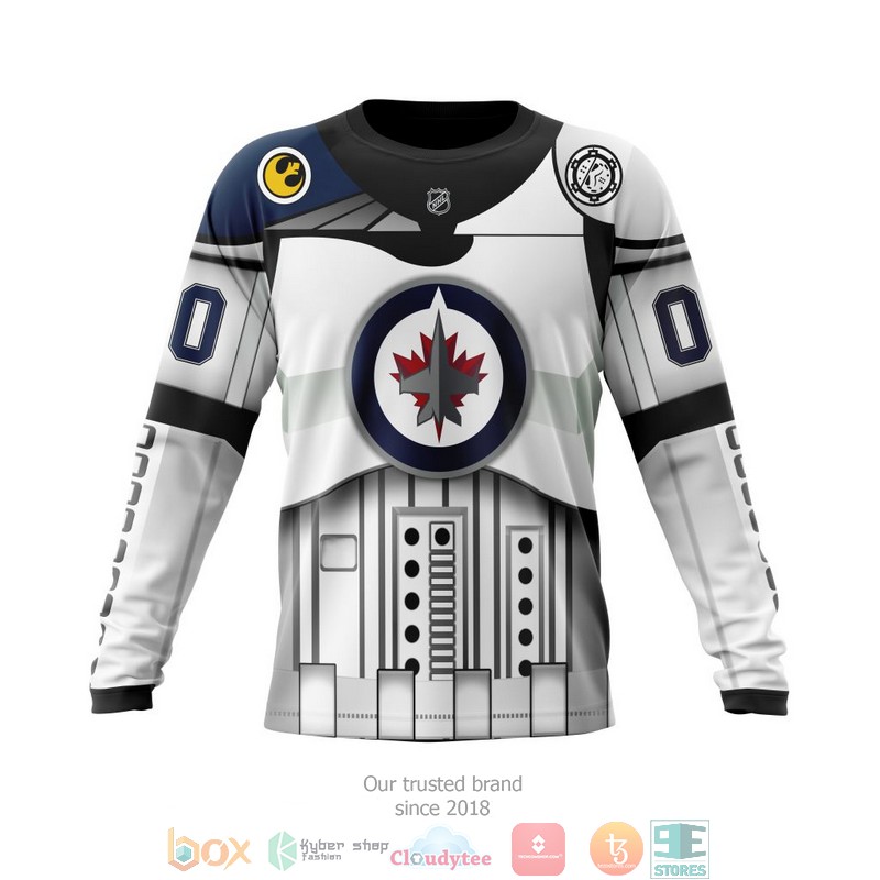 Personalized Winnipeg Jets NHL Star Wars custom 3D shirt hoodie 1 2 3 4 5
