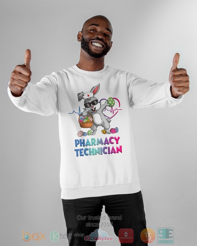 Pharmacy Technician Bunny Dabbing shirt hoodie 1 2 3 4 5 6 7 8 9 10 11 12 13 14 15 16 17 18