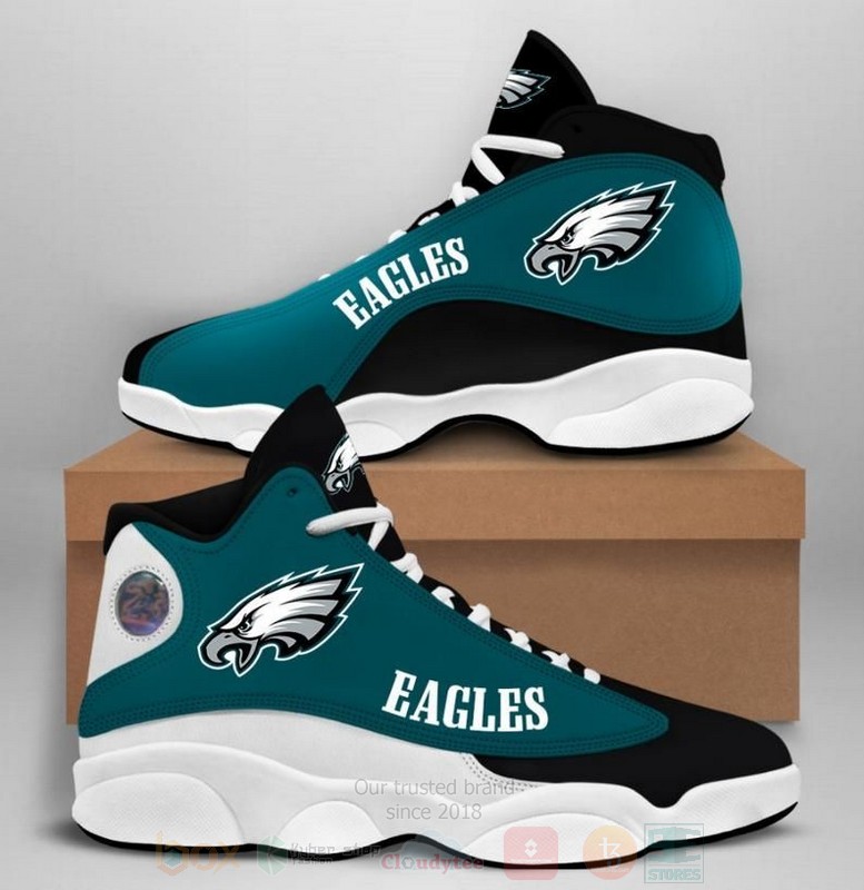 Philadelphia Eagles NFL Air Jordan 13 Shoes