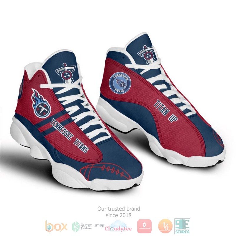 Tennessee Titans NFL Football Air Jordan 13 shoes