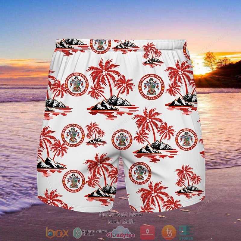 Accrington Stanley Hawaiian shirt short 1