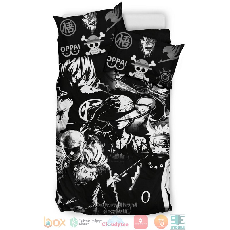 Anime Heroes 2019 Bedding Set 1