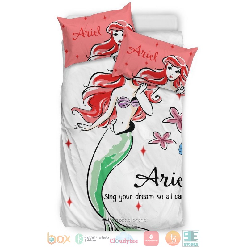 Ariel Sing your dream Bedding Set