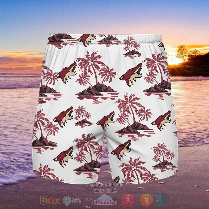 Arizona Coyotes Hawaiian Shirt Shorts 1