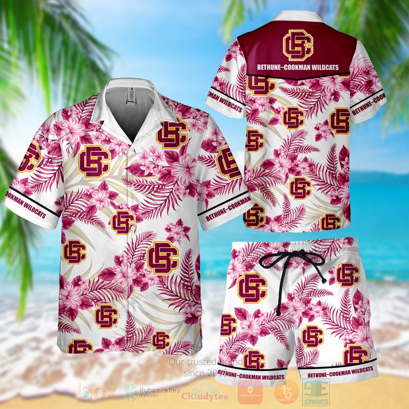 Bethune Cookman Wildcats Hawaiian Shirt Shorts