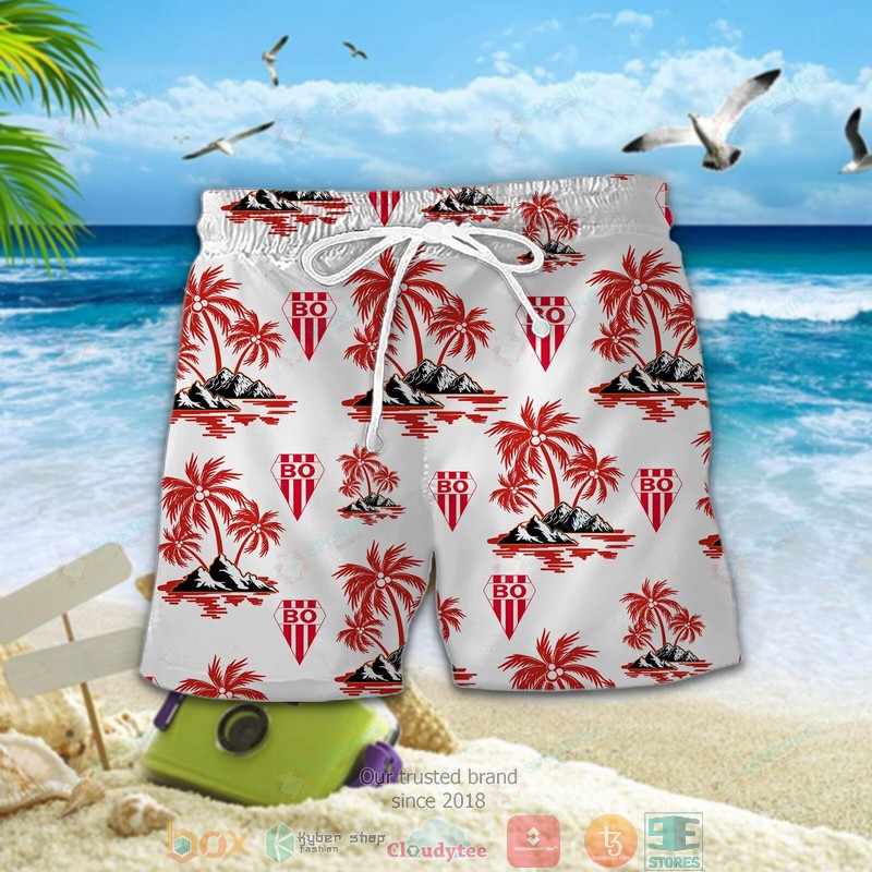 Biarritz Olympique Hawaiian shirt short 1