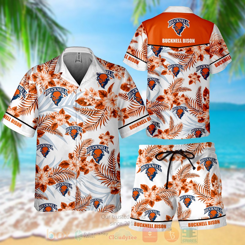 Bucknell Bison Hawaiian Shirt Shorts