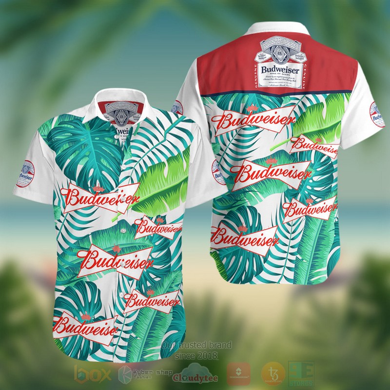 Budweiser Beer Summer Hawaiian Shirt