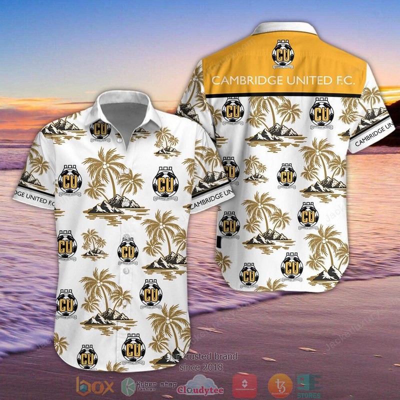 Cambridge United Hawaiian shirt short