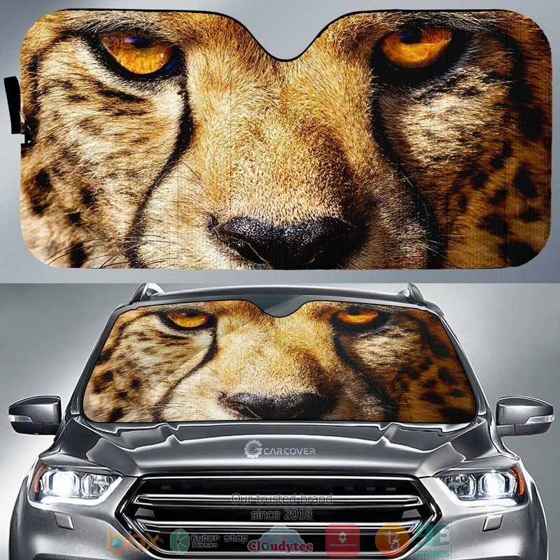 Cheetah Cool Car Sunshade