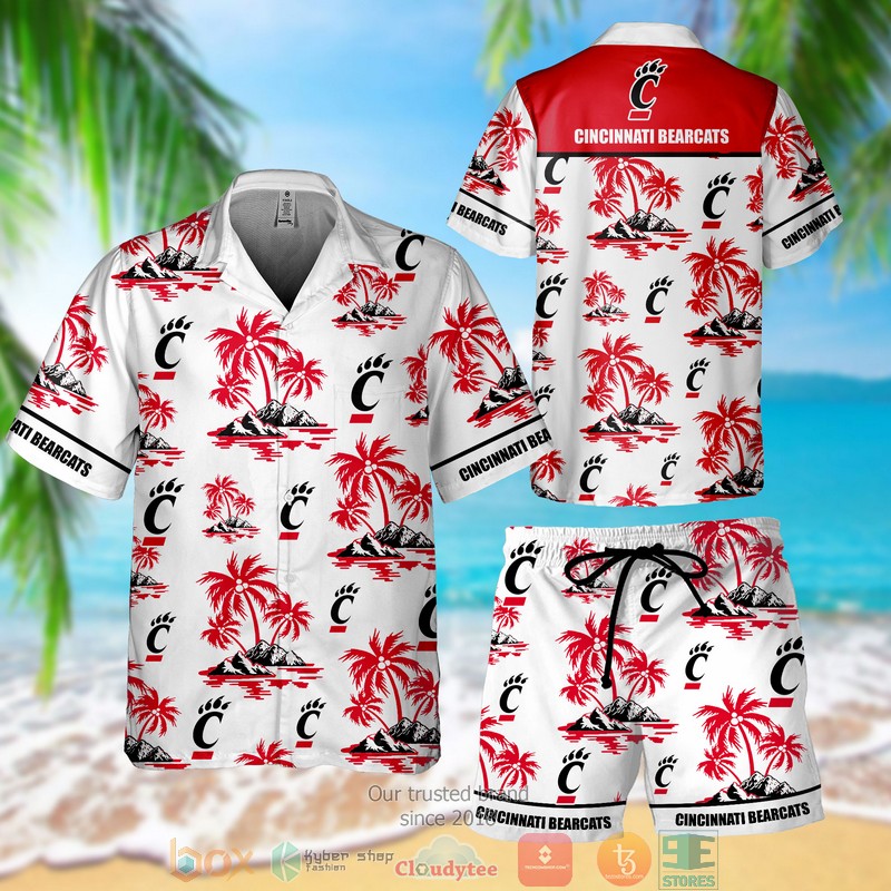 Cincinnati Bearcats Hawaiian Shirt Short