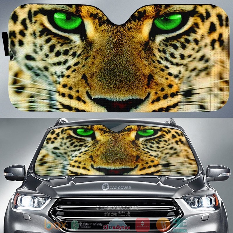 Cool Cheetah Cheetah Car Sunshade