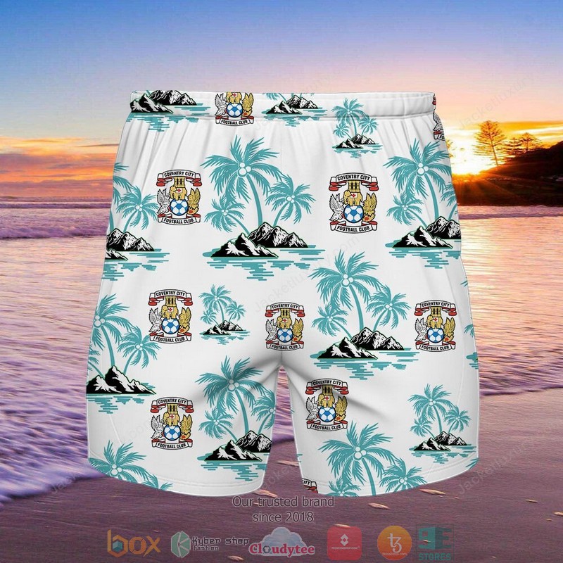 Coventry City F.C Hawaiian shirt short 1