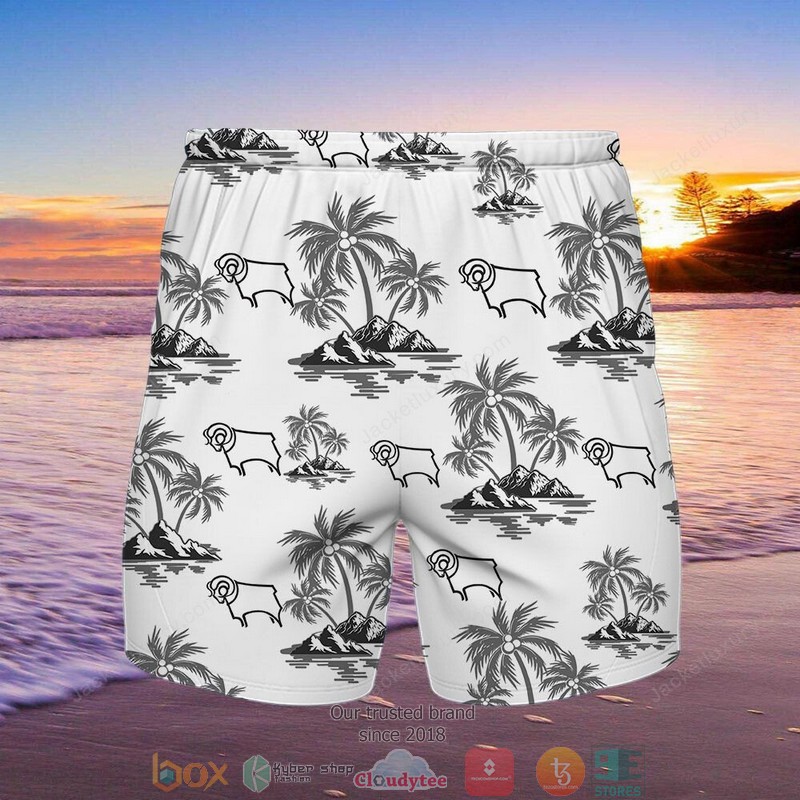 Derby County Hawaiian shirt short 1