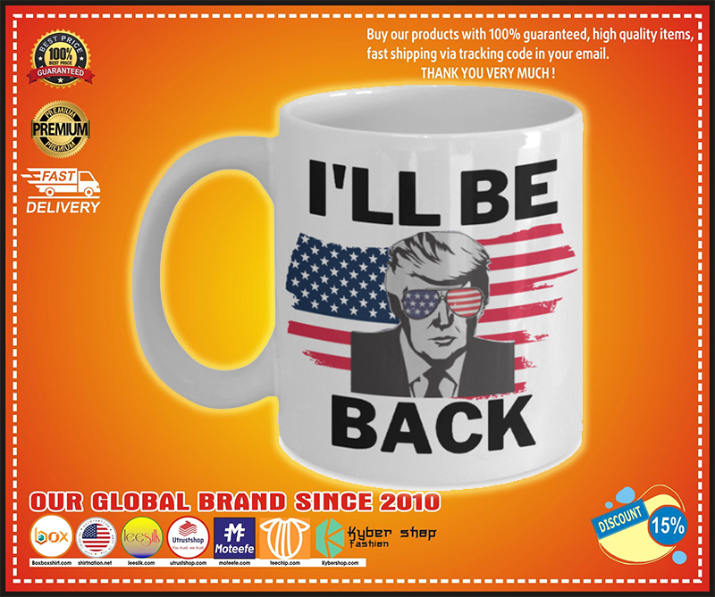 Donald Trump i'll be back mug