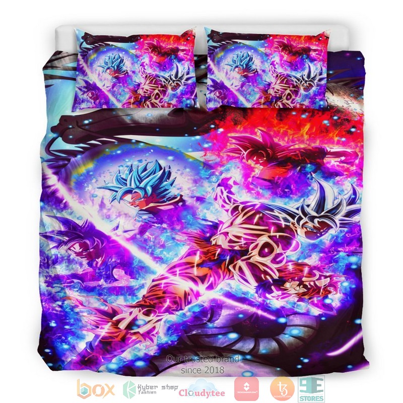 Dragon Ball Super Color Bedding Set 1 2 3