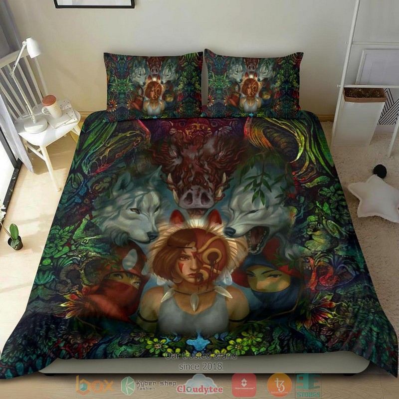 Fearless Princess Mononoke Bedding Set