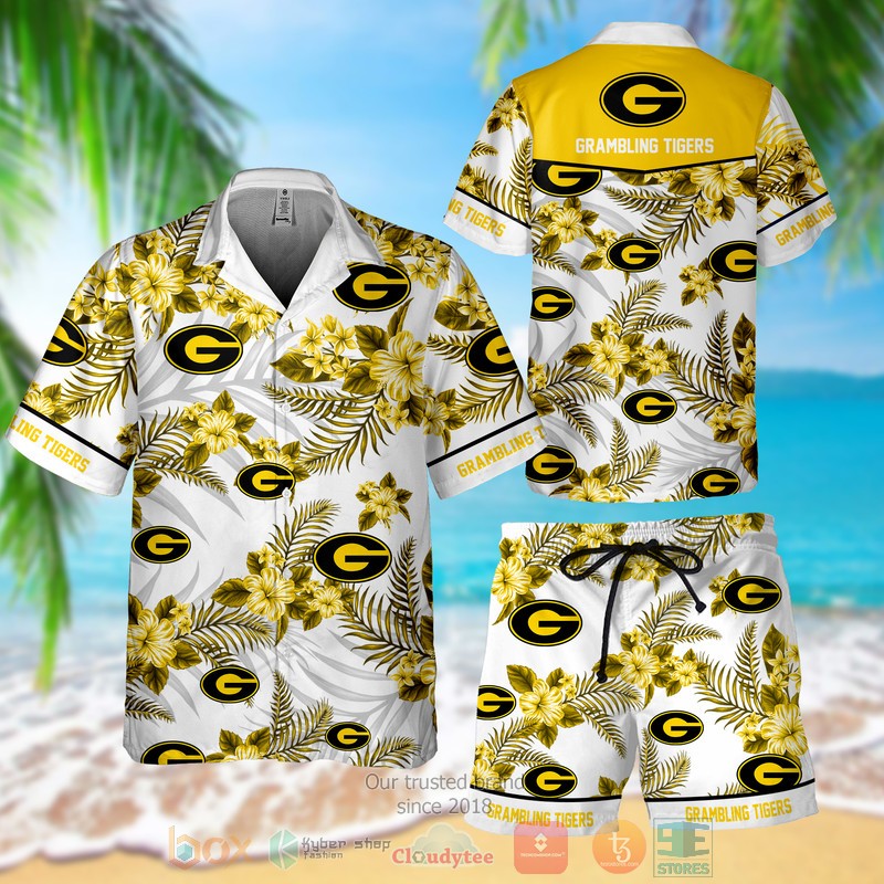 Grambling Tigers Hawaiian Shirt Shorts