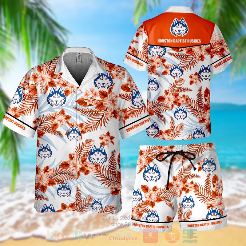 Houston Baptist Huskies Hawaiian Shirt Shorts