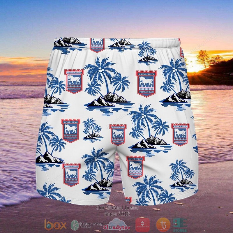 Ipswich Town Hawaiian shirt short 1