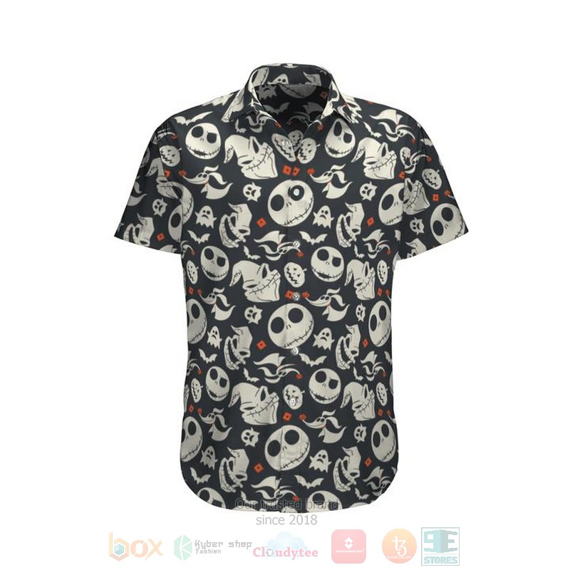 Jack Skellington Nightmare Before Christmas Hawaiian Shirt