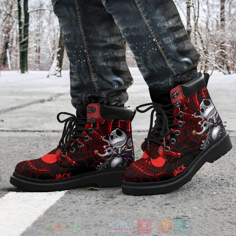 Jack Skellington Spider Man Timberland Boots 1 2 3 4 5 6 7