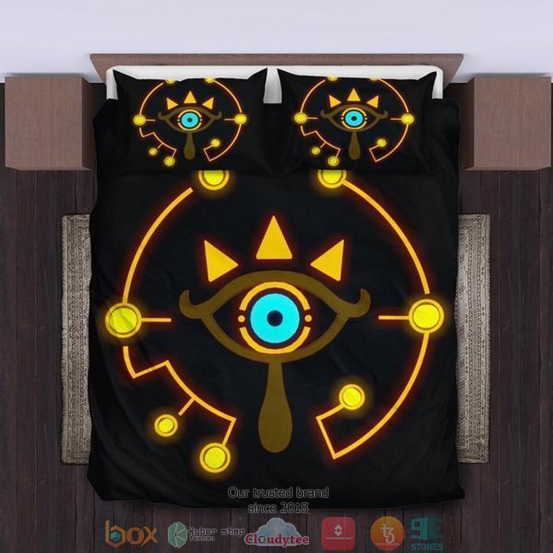 Legend Of Zelda Black Bedding Set