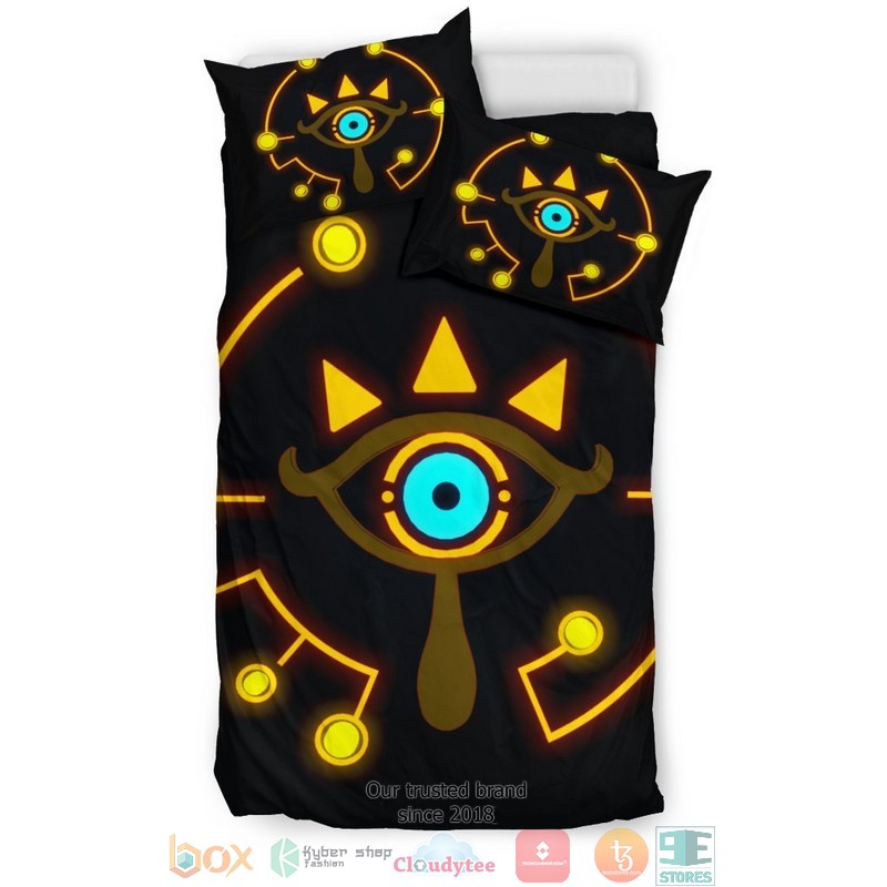 Legend Of Zelda Black Bedding Set 1