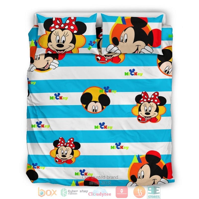 Mickey And Minnie Bedding Set