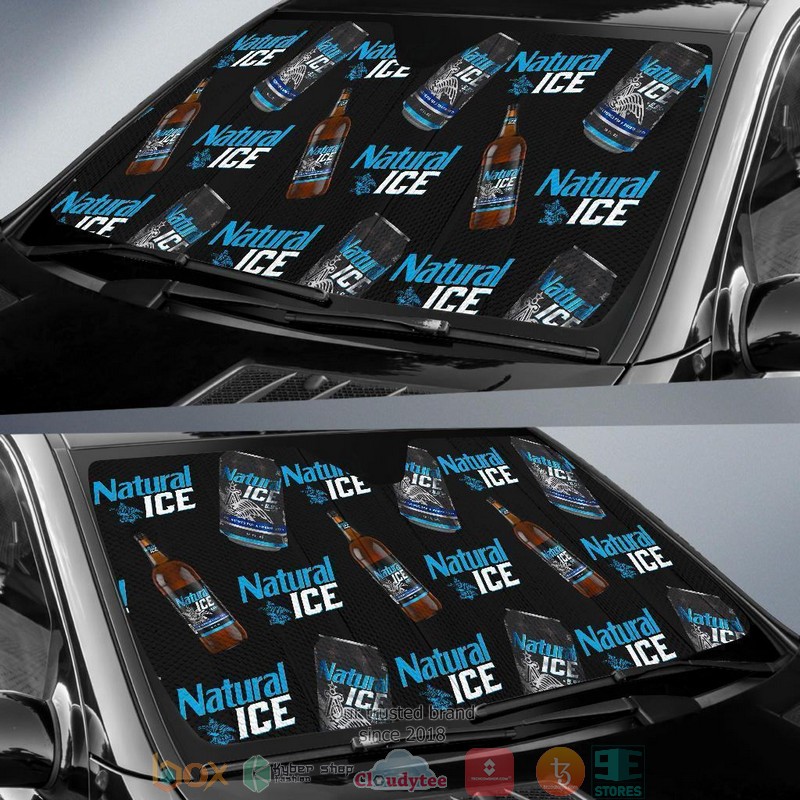 Natural Light black Car Sunshade 1