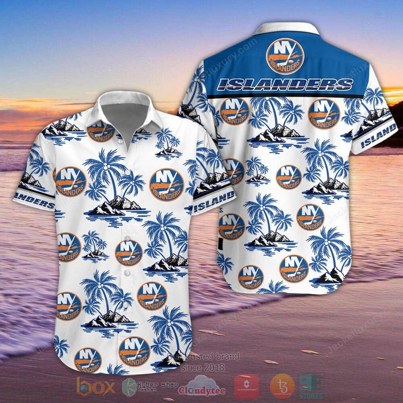 New York Islanders Hawaiian Shirt Shorts