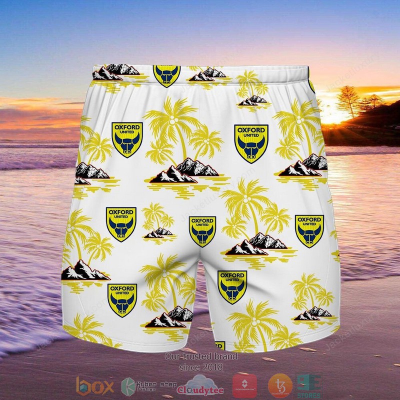 Oxford United Hawaiian shirt short 1