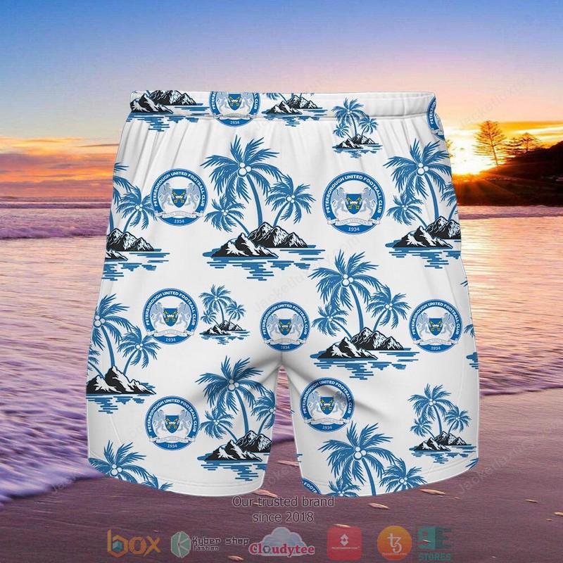 Peterborough United F.C Hawaiian shirt short 1