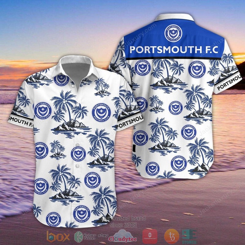 Portsmouth Hawaiian shirt short