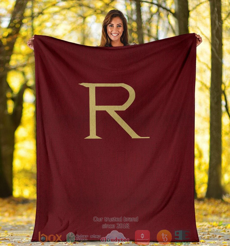 R Red Harry Potter Team Ugly Christmas Blanket 1 2 3 4 5