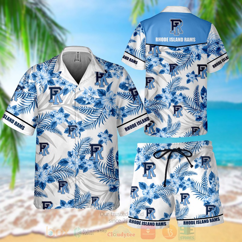 Rhode Island Rams Hawaiian Shirt Shorts