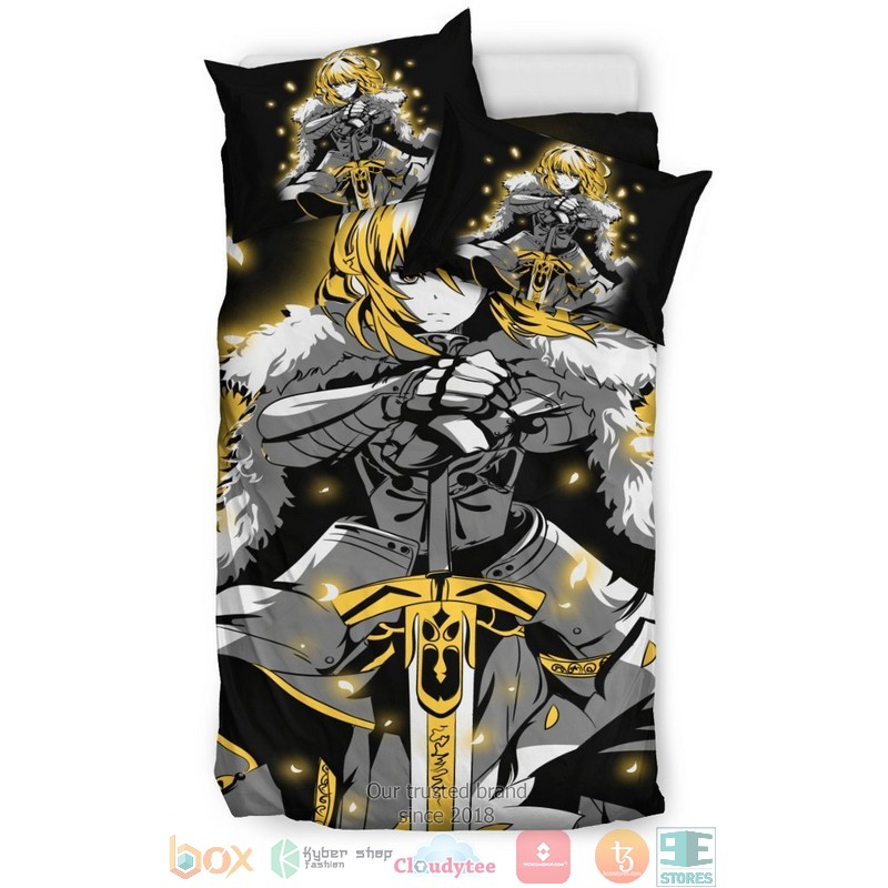 Saber Fate Stay Night Bedding Set 1