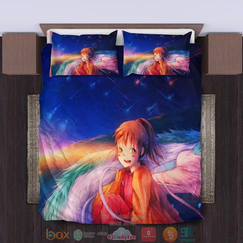 Sen And Chihiro Spirited Away Bedding Set