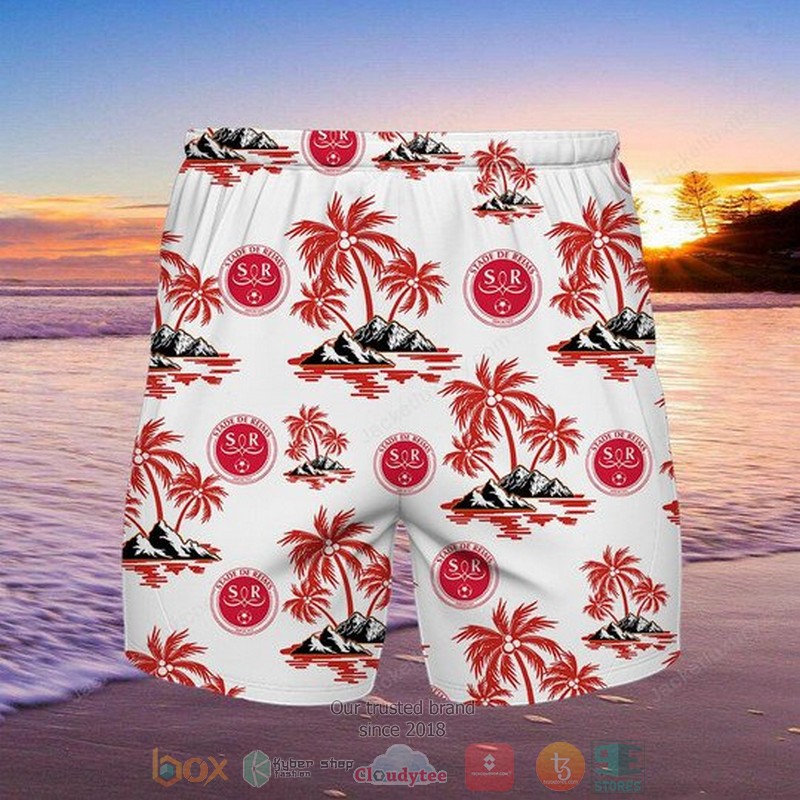 Stade de Reims Hawaiian Shirt Shorts 1