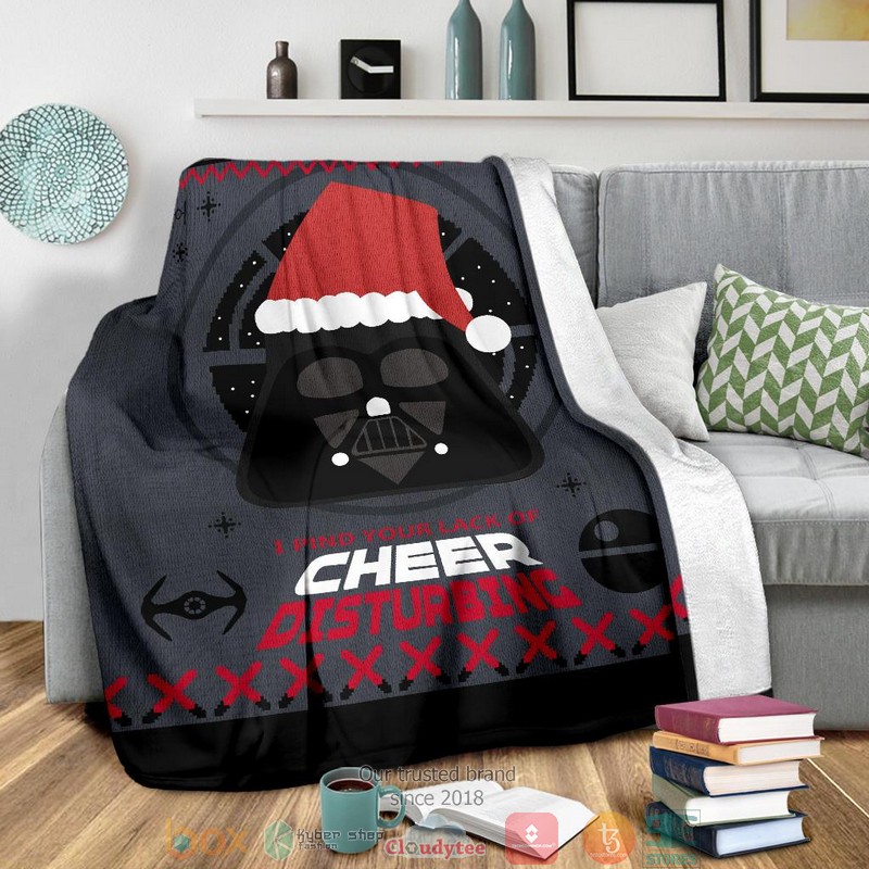 Star Wars I Pind Your Lack Of Ugly Christmas Blanket 1 2 3