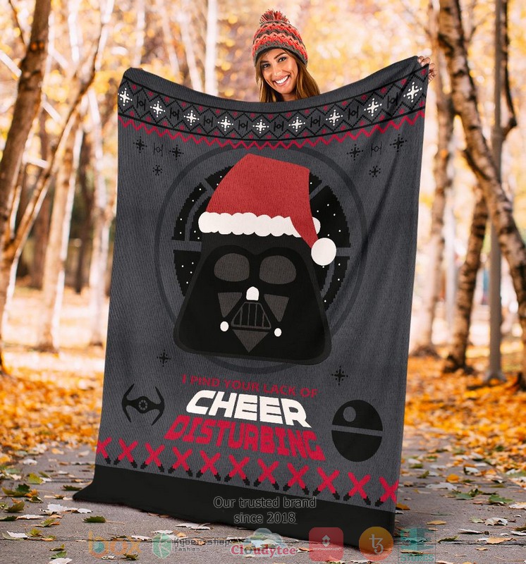 Star Wars I Pind Your Lack Of Ugly Christmas Blanket 1 2 3 4