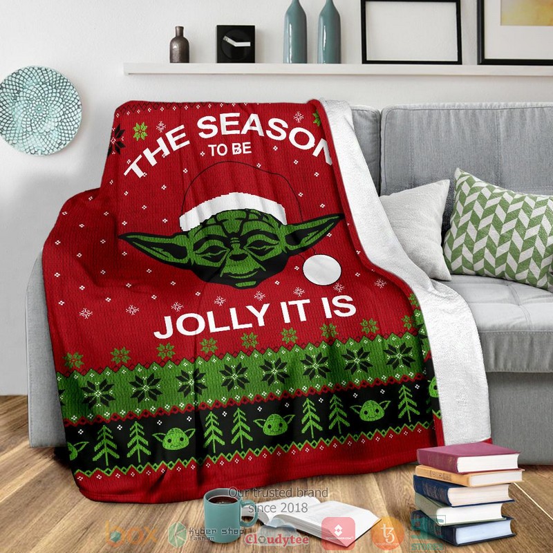 Star Wars The Season To Be Jolly It Is Ugly Christmas Blanket 1 2 3