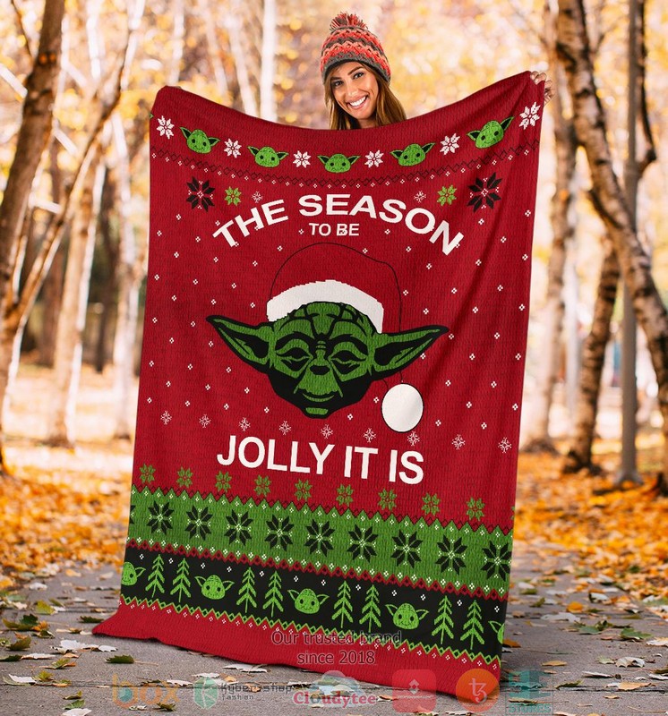 Star Wars The Season To Be Jolly It Is Ugly Christmas Blanket 1 2 3 4