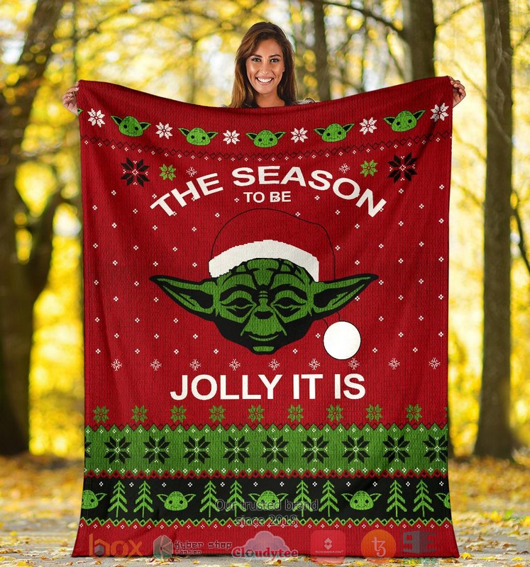 Star Wars The Season To Be Jolly It Is Ugly Christmas Blanket 1 2 3 4 5