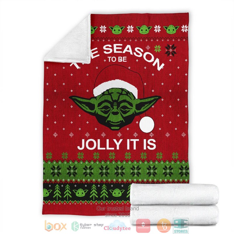 Star Wars The Season To Be Jolly It Is Ugly Christmas Blanket 1 2 3 4 5 6